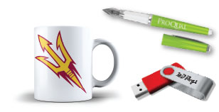 Online advertising specialty and promotional items catalog. Get swag fast in Arizona